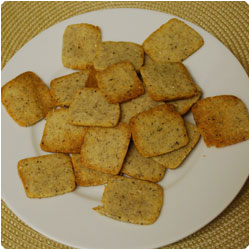 Parmesan Cheese Crackers - International Cooking Blog