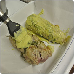 Pork tenderloin with Mustard Sauce - International Cooking Blog