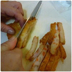 Simmered Daikon Radish and Fried Fish Cake - International Cooking Blog