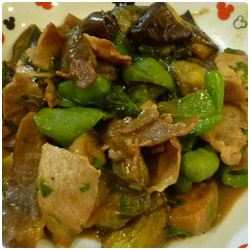 Pork with Vegetables and Sweet Miso - International Cooking Blog