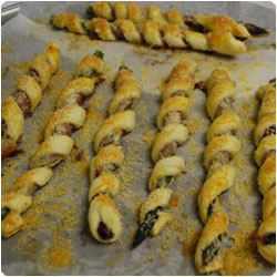 Asparagus Twist Antipasto - International Cooking Blog