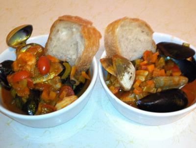 Shellfish Soup - The International Cooking blog