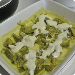 Artichoke Lasagna - international cooking blog