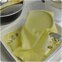 Artichoke Lasagna - international cooking blog