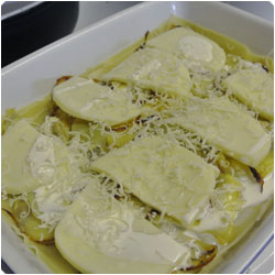 Artichoke Lasagna - international cooking blog