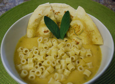 Chickpeas Soup with Short Pasta - international Cooking blog