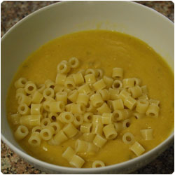 Chickpeas Soup with Short Pasta - international Cooking blog