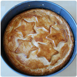 Amaretti chocolate and pears pie - Internatioanl Cooking Blog