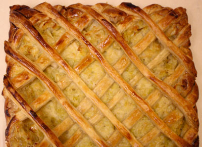 Flamiche - Salty Pie with Leek - International Cooking Blog