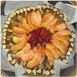 Fresh Fruit and Nuts Cake - International Cooking Blog