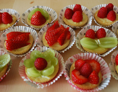 Mini Pie with Fresh Fruit - International Cooking Blog