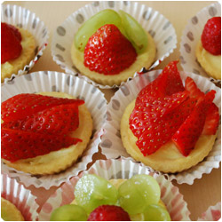 Mini Pie with Fresh Fruit - International Cooking Blog
