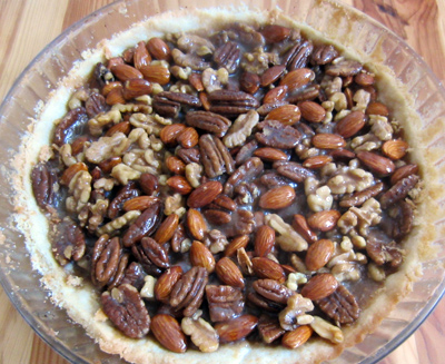 Nuts Pie - international Cooking Blog