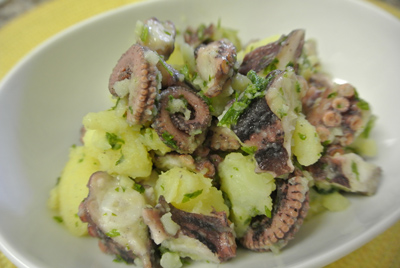Octopus Potato Salad