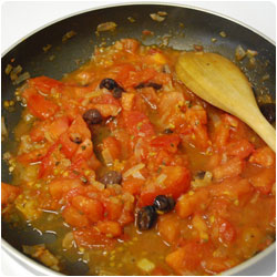 fresh tomato pappardelle - internatiolnal cooking blog