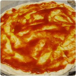 Shrimp and Potato Pizza - International Cooking blog