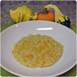 Pumpkin amaretti risotto - International Cooking Blog