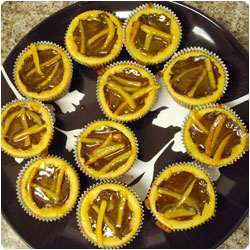 Pumpkin cupcakes - international cooking blog
