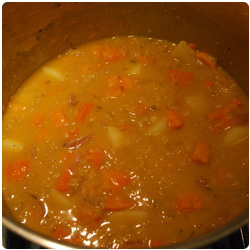 The International Cooking Blog - Red Lentils Soup