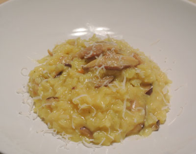 Saffron Porcini Risotto - International Cooking Blog