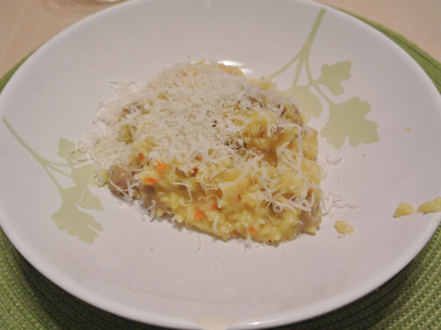 Sausage risotto - international cooking blog