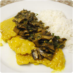 Scaloppini with Saffron and Mushroom - International Cooking Blog