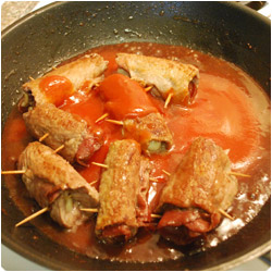 Scaloppini in Tomato Sauce - International Cooking Blog