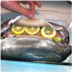 Oven Trouts - The International Cooking blog
