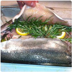 Oven Trouts - The International Cooking blog