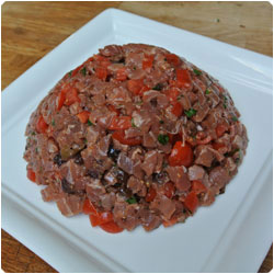 Tuna Tartare - Cooking with Enrica Rocca